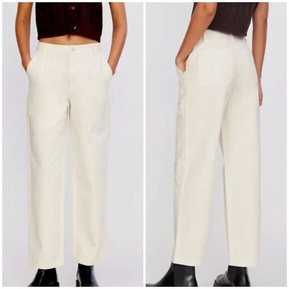 Aritzia Sunday Best Jaden Utility Chino Pants Size 12 - Picture 1 of 8